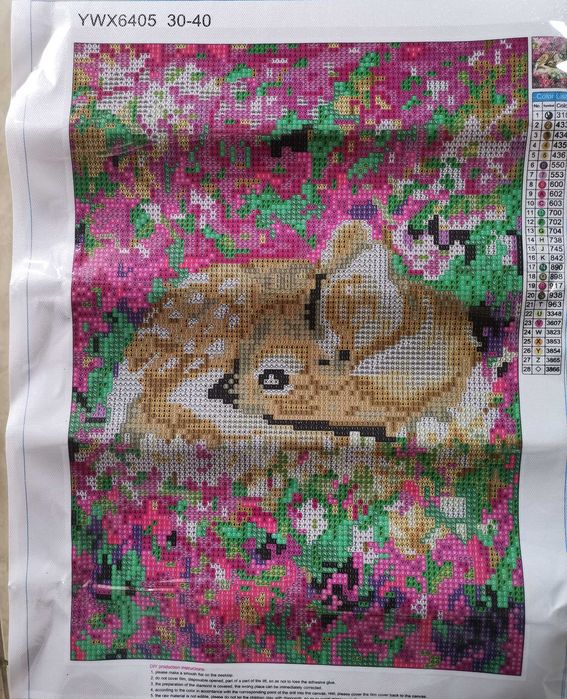 Telas em Diamond Painting para fazer, várias, ver fotos