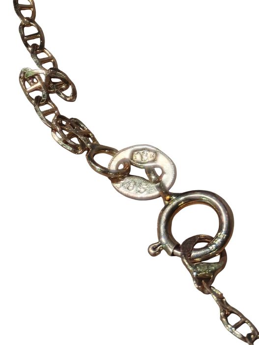 Złoty łańcuszek 585/1,15 g 50cm
