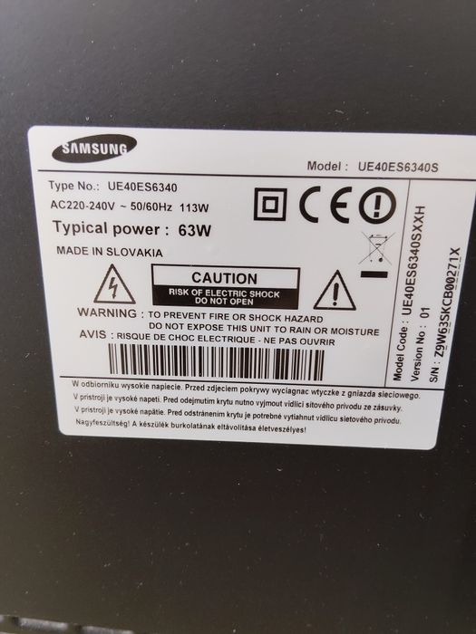 Tv Samsung 40cali