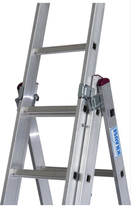 Алюмінієва 3-секційна драбина KRAUSE Corda 3х7