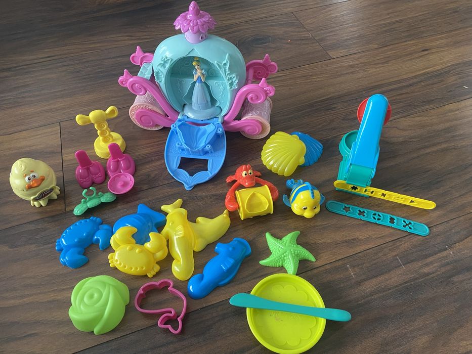 Play Doh Księżniczka dodatki gratisy ciastolina
