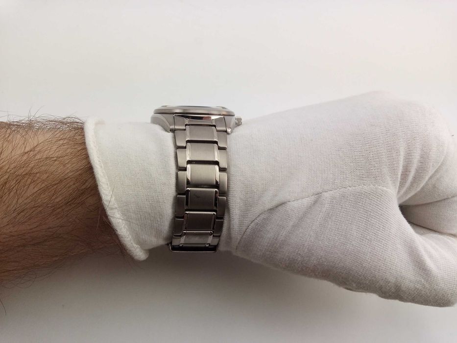 Японские мужские часы Seiko Solar SBTM227 титан, радиоконтроль, сапфир