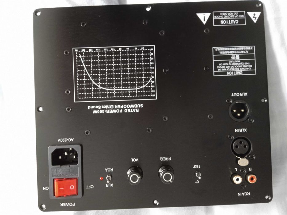 wezmacniacz subwoofer 600w