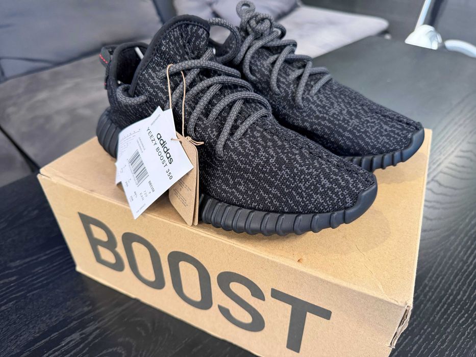 Adidas Yeezy Boost 350 V1 Pirate Black, Oryginalne, Nowe