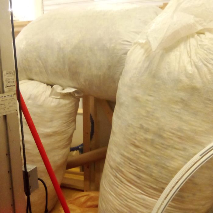 espuma de enchimento (cerca de 60kg)