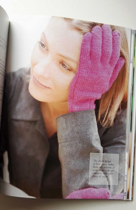 Livro tricot "Easy knitted accessories" de Jeanette Trotman
