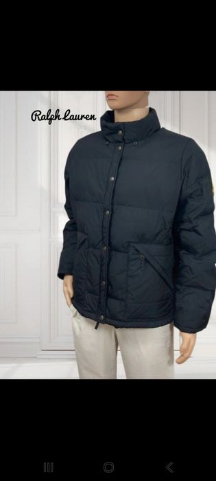 Czarna męska kurtka puchowa Ralph Lauren Polo Jeans Co. XL