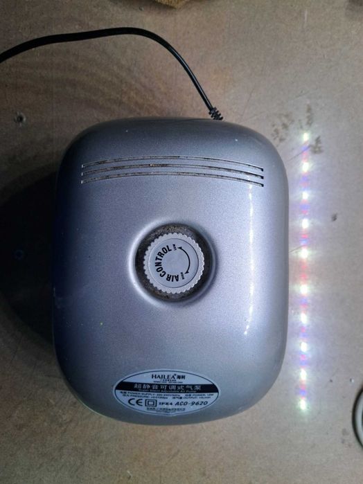 HAILEA ACO-9620 napowietrzacz do akwarium 6 wejść mało używany