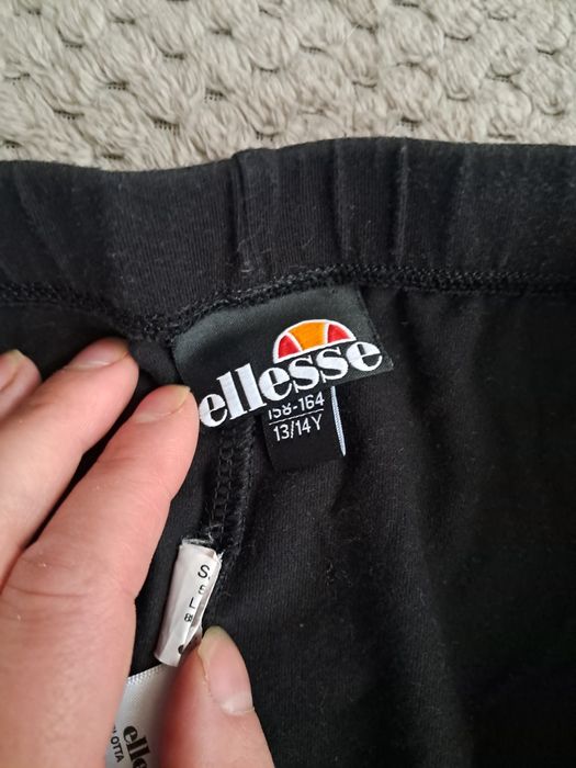 Czarne legginsy dla dziewczynki Ellese