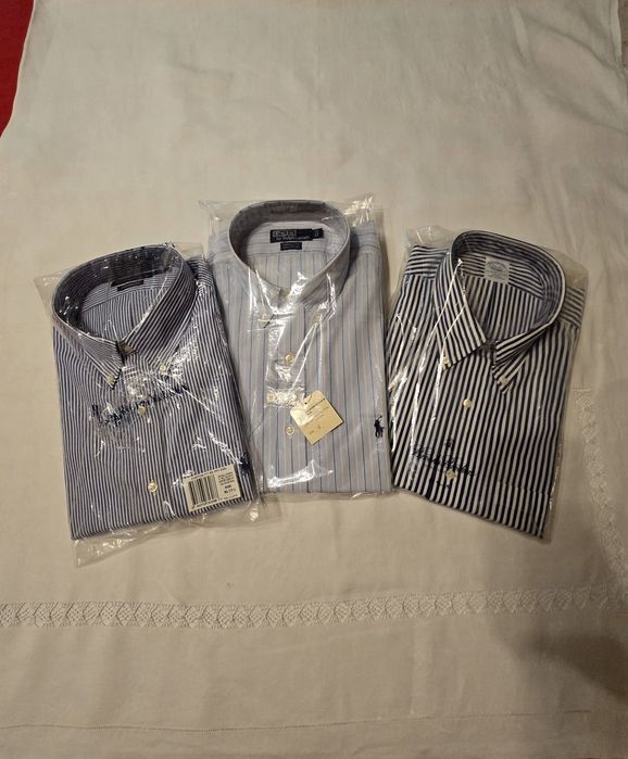 Camisa masculina de qualidade premim, Brooks Brothers