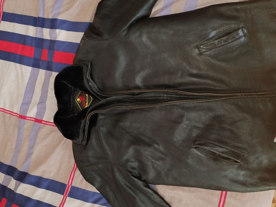 Куртка чоловіча натуральна шкіра 54 розмір