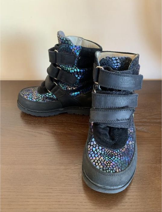 Ортопедичні, утеплені демімезонеі черевики 26 рощмір