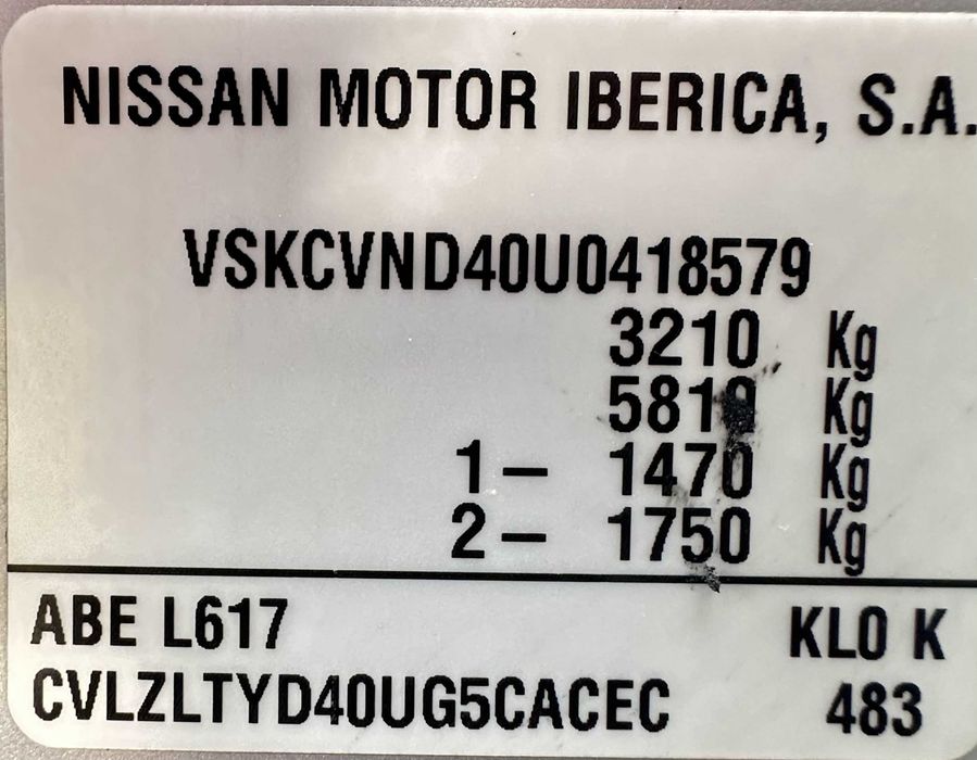 Nissan Navara D40 2011 r.