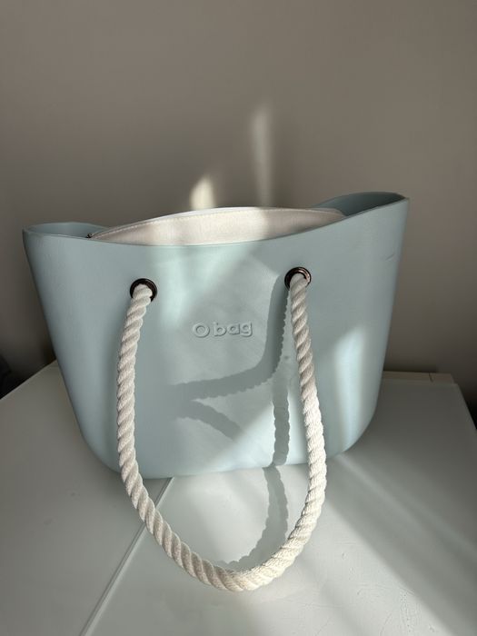 Obag torebka baby blue