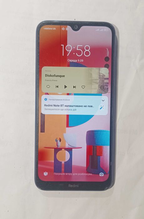 Xiaomi Redmi note 8T NFC дисплей екран