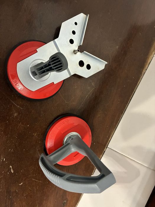 Ventosas RUBI novas a estrear guia multidrill ate 120mm e uma normal