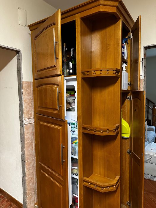 Móvel madeira de castanho. Multifunções