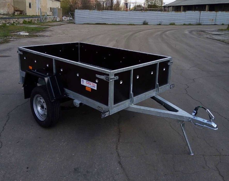 Одноосный Оцинкованный легковой Прицеп Кремень+ КРД 105  2500*1300