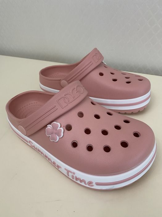 Жіночі шльопанці крокси Dago:білі,беж,зелені,рожеві,бузкові,вершкові.