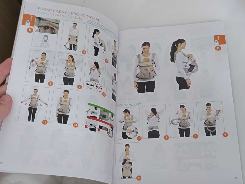 Mochila porta-bebé, Ergobaby 360.