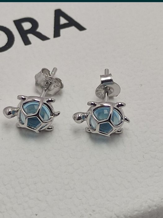 Komplet biżuterii srebrnej S925 ze szkłem murano