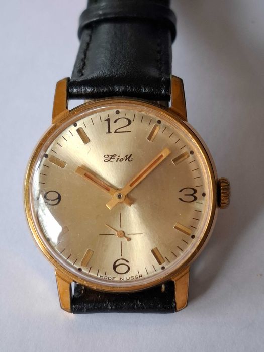 Złocony niezły ZIM 15 kamieni !