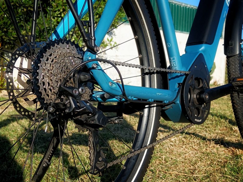 BEEQ Trekking C800 - E-Bike - Bicicleta de Cidade/Urbana Elétrica