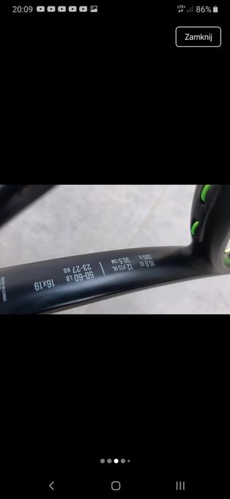 Rakieta tenisowa wilson pro staff 100