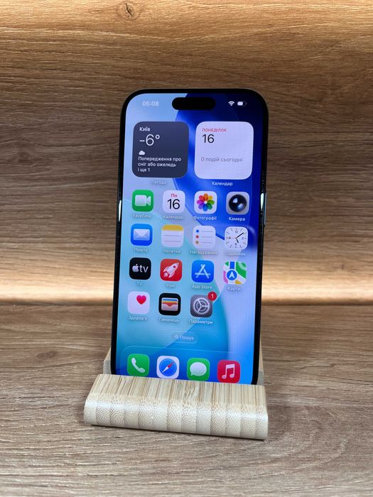 iPhone 15 Pro 128 Blue! АКБ: 99%! №: 6884!! СТАН ІДЕАЛЬНИЙ !! З США !! Айфон купити оригінал !!