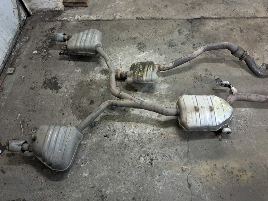 Tłumik wydech końcowy kompletny QUATTRO AUDI A4 B8 A5 8T 1.8 2.0 TFSI