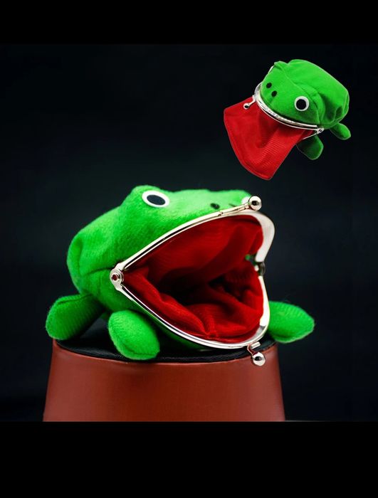 Portfelik żabka nowy