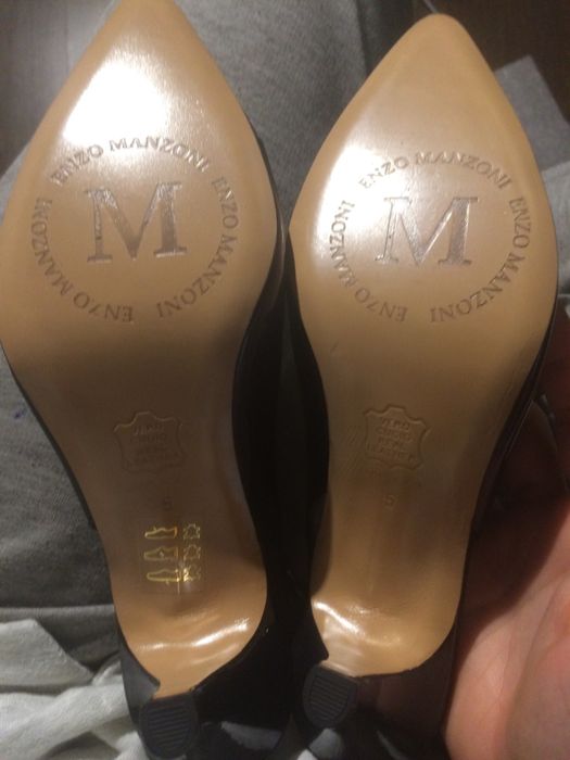 Sapato Azul 37 Manzoni NOVO