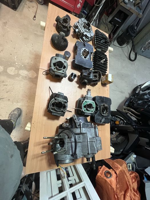 Motor casal 6 e cilindros bons e estragados