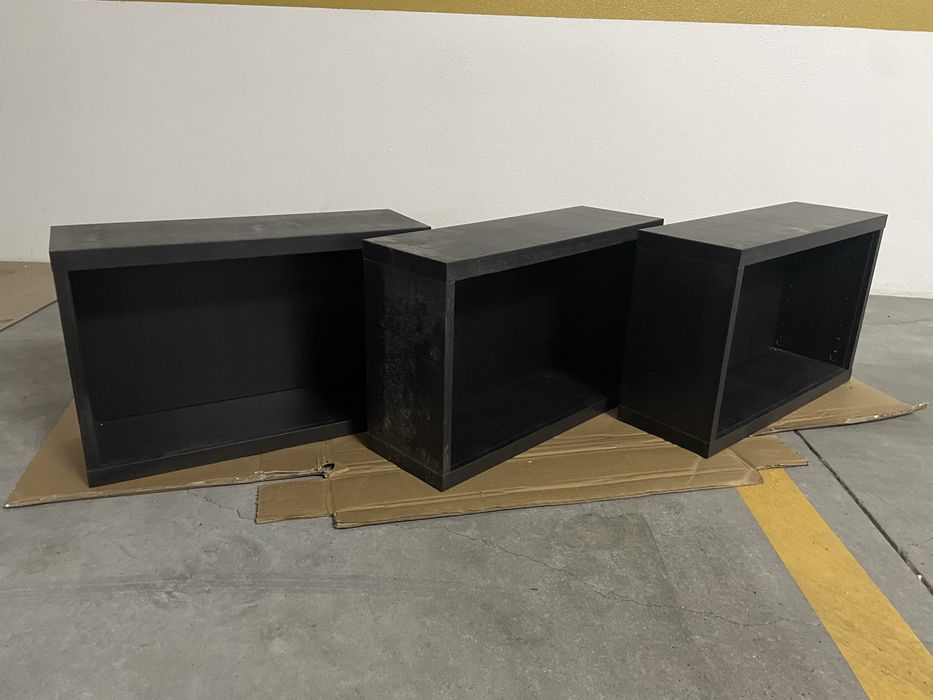 Movel BESTA ikea cor preta (60/20/38cm) 3 und