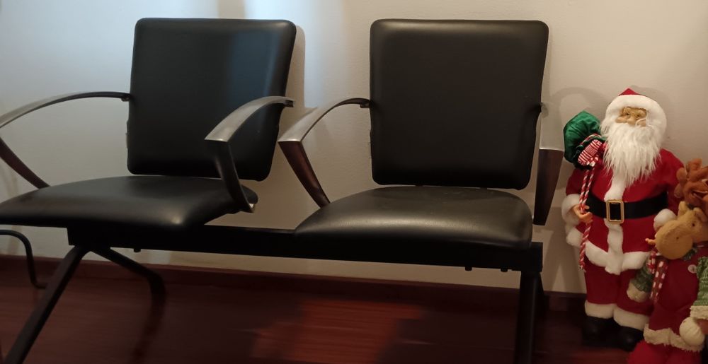 Conj cadeiras sala de espera