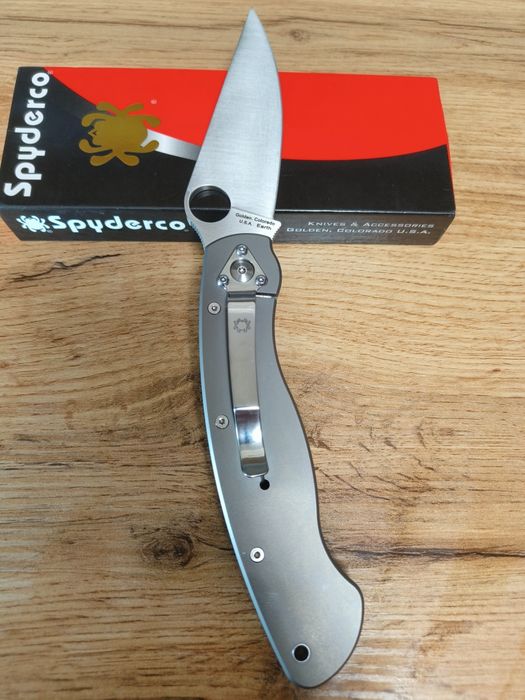 Продам нож Spyderco military titanium C 36 Tl цена окончательная.