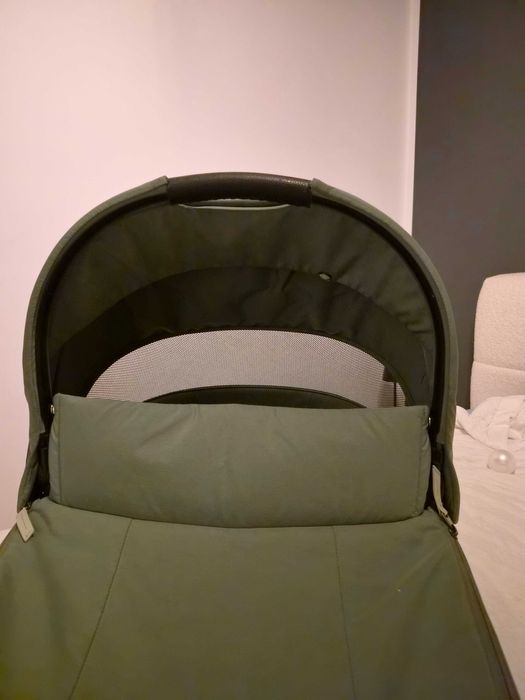 JAK NOWA Gondola do wózka Cybex Priam 4.0 Leaf Green / Dark Green