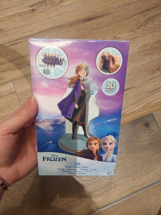 disney frozen nowy model 3d anna i elsa kraina lodu