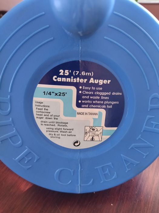 Бур для чистки труб