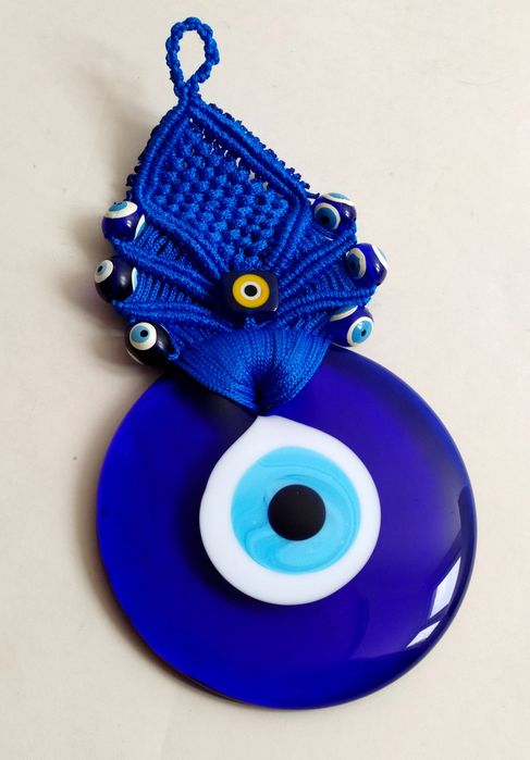 ГЛАЗ Фатимы Турецкий сувенир оберег от сглаза талисман Синий Глаз