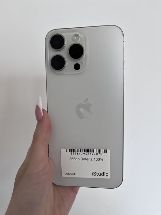 RATY 0% Iphone 15 Pro Max 256 GB BATERIA 100% GWARANCJA 12 miesiecy !!!