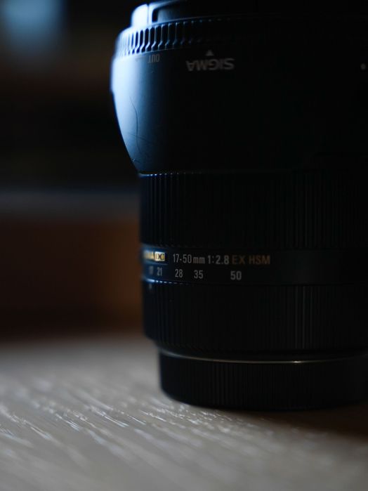 Sigma 17-50 mm f2.8 Canon EF mount