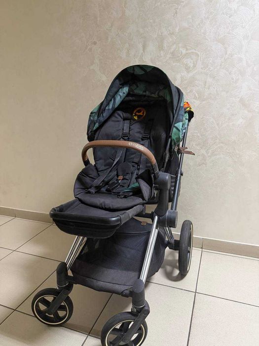 Коляска Cybex priam шасси rose gold 2 в 1