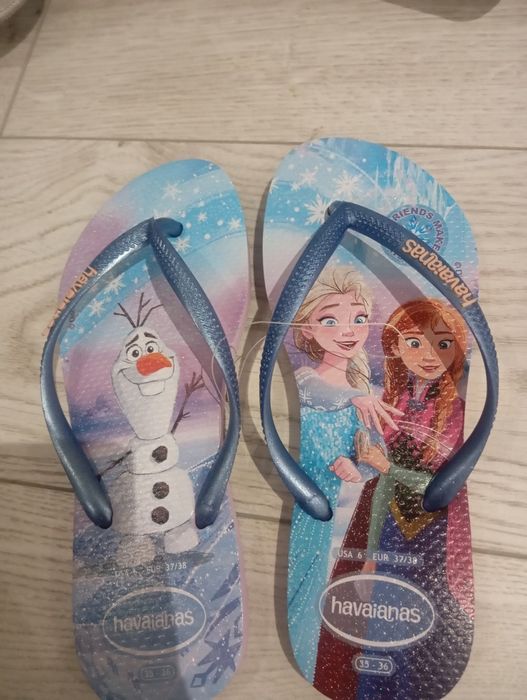 Havaianas da frozen nunca usadas