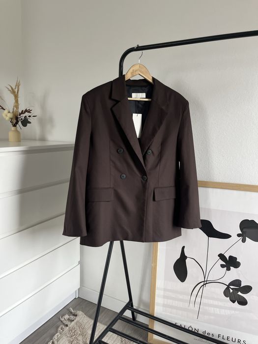 Піджак zara шоколадного кольору