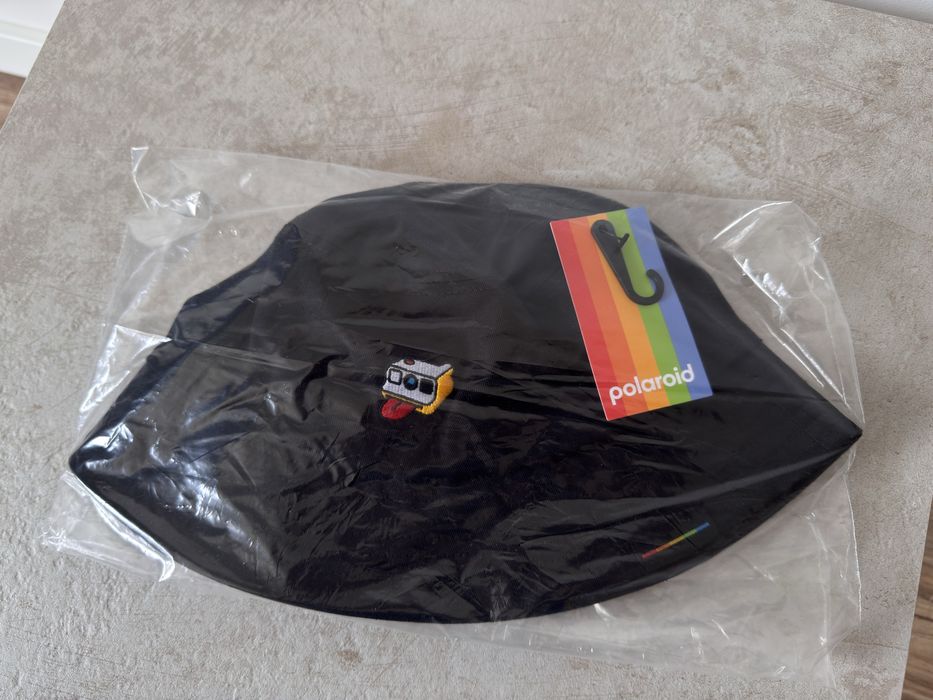 Kapelusz POLAROID Bucket Hat Black czapka