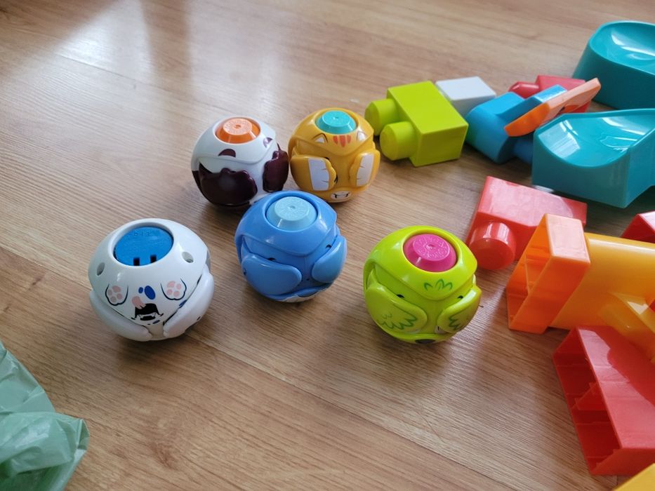 Mega blocks Dwie zjeżdżalnie
