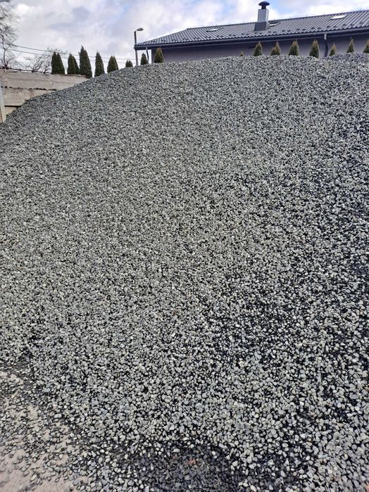 Grys czarny grafitowy bazaltowy, bazalt diabaz żwir ozdobny Kraków
