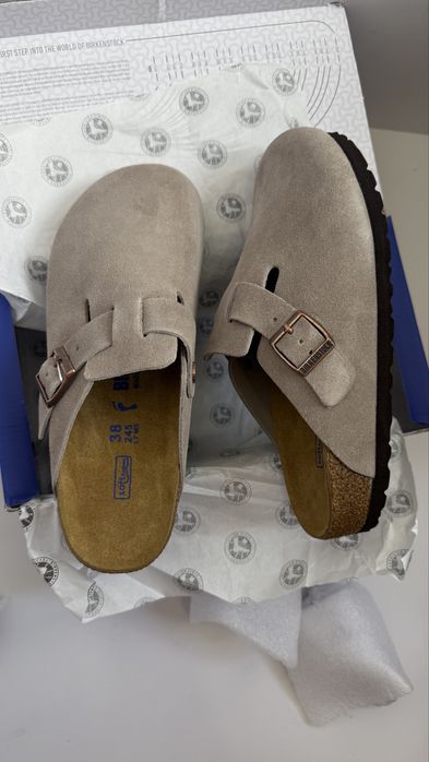 Шльопанці Birkenstock boston, біркеншток , клоги, сабо