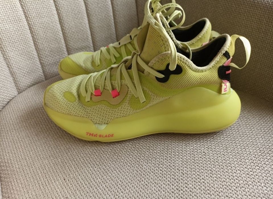 Кросівки салатові (лімонні)25 см устілка, унісекс